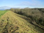 Wain's Hill rampart 2