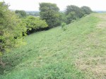 Wain's Hill ramparts last scything