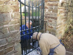 green gate painting Dec 2013