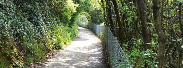 the coast path on Church Hill