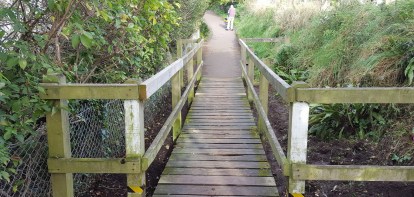 the badger bridge gets some more tlc